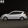 Kia Ceed SW with HQ Interior 2011 3d model