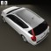 Kia Ceed SW with HQ Interior 2011 3d model