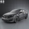 Kia Optima (K5) with HQ Interior 2011 3d model