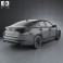 Kia Optima (K5) with HQ Interior 2011 3d model