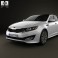 Kia Optima (K5) with HQ Interior 2011 3d model