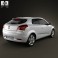 Kia Pro Ceed with HQ Interior 2011 3d model