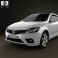 Kia Pro Ceed with HQ Interior 2011 3d model