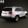 Kia Sorento with HQ Interior 2011 3d model