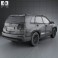Kia Sorento with HQ Interior 2011 3d model