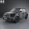 Kia Soul with HQ Interior 2012 3d model