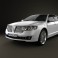 Lincoln MKZ 2012 3d model