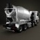 Mercedes-Benz Actros Mixer 2011 3d model