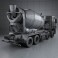 Mercedes-Benz Actros Mixer 2011 3d model
