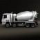 Mercedes-Benz Actros Mixer 2011 3d model