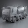 Mercedes-Benz Actros Mixer 2011 3d model