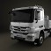 Mercedes-Benz Actros Tipper 2-axle 2011 3d model