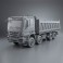 Mercedes-Benz Actros Tipper 4-axle 2011 3d model