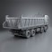 Mercedes-Benz Actros Tipper 4-axle 2011 3d model