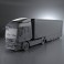 Mercedes-Benz Actros Tractor Trailer 2011 3d model