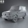 Mercedes-Benz G-Class 3-door 2011 3d model