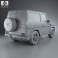 Mercedes-Benz G-Class 3-door 2011 3d model