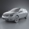 Nissan Rogue 2011 3d model