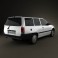 Opel Kadett E Caravan 3-door 1984-1991 3d model