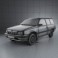 Opel Kadett E Caravan 3-door 1984-1991 3d model