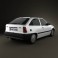 Opel Kadett E Hatchback 3-door 1984-1991 3d model