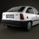 Opel Kadett E Hatchback 3-door 1984-1991 3d model