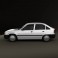 Opel Kadett E Hatchback 5-door 1984-1991 3d model