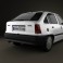 Opel Kadett E Hatchback 5-door 1984-1991 3d model