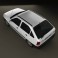 Opel Kadett E Hatchback 5-door 1984-1991 3d model
