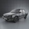 Opel Kadett E Sedan 1984-1991 3d model