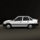 Opel Kadett E Sedan 1984-1991 3d model