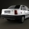 Opel Kadett E Sedan 1984-1991 3d model