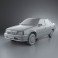 Opel Kadett E Sedan 1984-1991 3d model