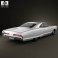 Pontiac Bonneville Hardtop 2-door 1966 3d model