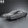 Pontiac Bonneville Hardtop 2-door 1966 3d model
