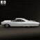 Pontiac Bonneville Hardtop 2-door 1966 3d model