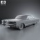 Pontiac Bonneville Hardtop 2-door 1966 3d model