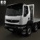 Renault Kerax Beavertail Plant 2011 3d model