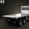Renault Kerax Beavertail Plant 2011 3d model