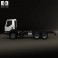 Renault Kerax Chassis 2011 3d model