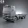 Renault Kerax Chassis 2011 3d model