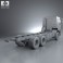 Renault Kerax Chassis 2011 3d model