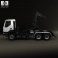 Renault Kerax Hook Loader 2011 3d model