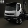 Renault Kerax Hook Loader 2011 3d model