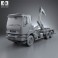 Renault Kerax Hook Loader 2011 3d model