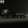 Renault Kerax Military Crane 2011 3d model