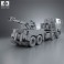Renault Kerax Military Crane 2011 3d model