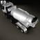 Renault Kerax Mixer 2011 3d model