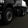 Renault Kerax Tractor Platform Trailer 2011 3d model