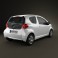 Toyota Aygo 3-door 2012 3d model
